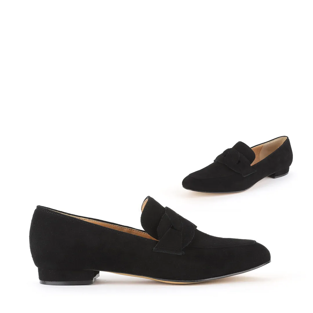 AAYWO - black suede loafer