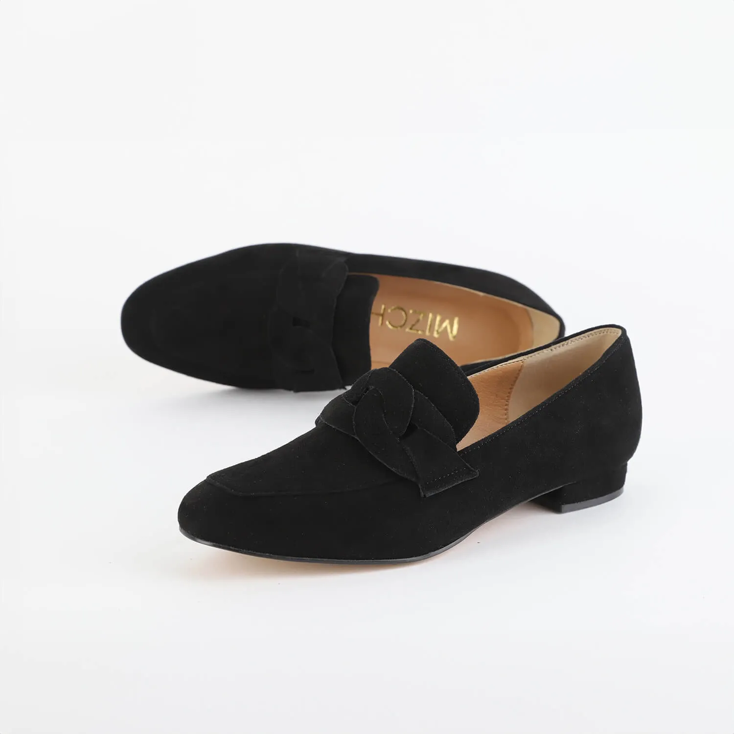 AAYWO - black suede loafer