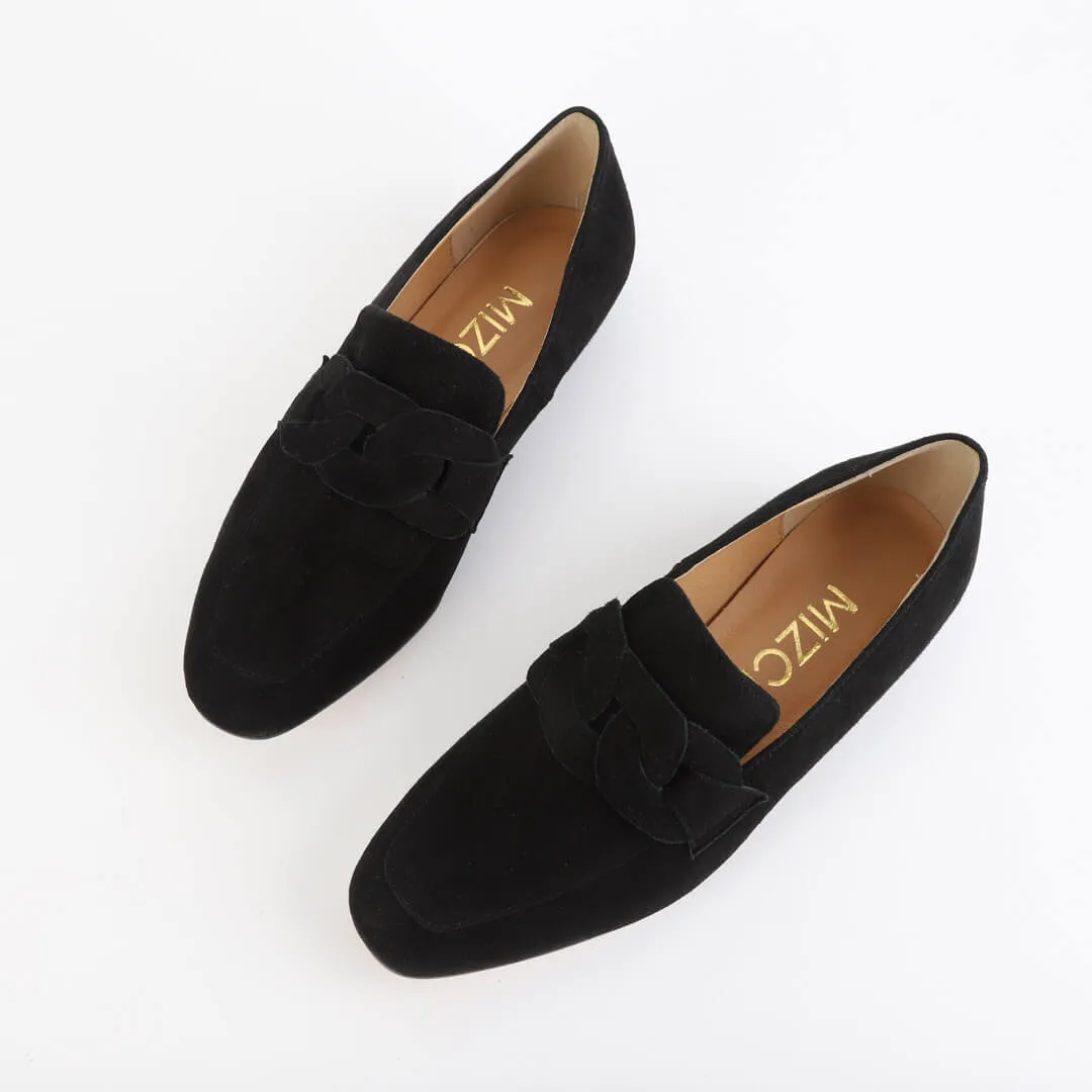 AAYWO - black suede loafer
