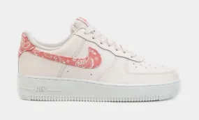 Air Force 1 '07 Pink Paisley Womens Lifestyle Shoes (Pink)