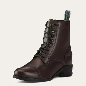 Ariat Clearance Footwear Ladies Heritage IV Paddock Lace Boot Brown