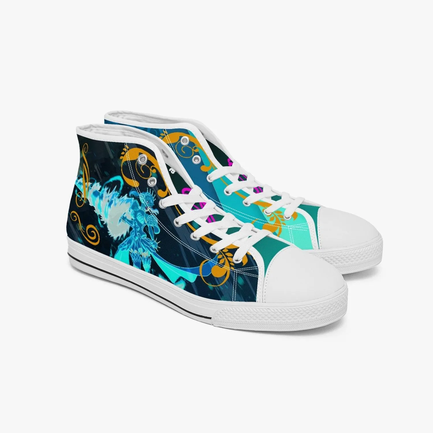 Black Clover Noelle Silva A-Star Mid Anime Shoes