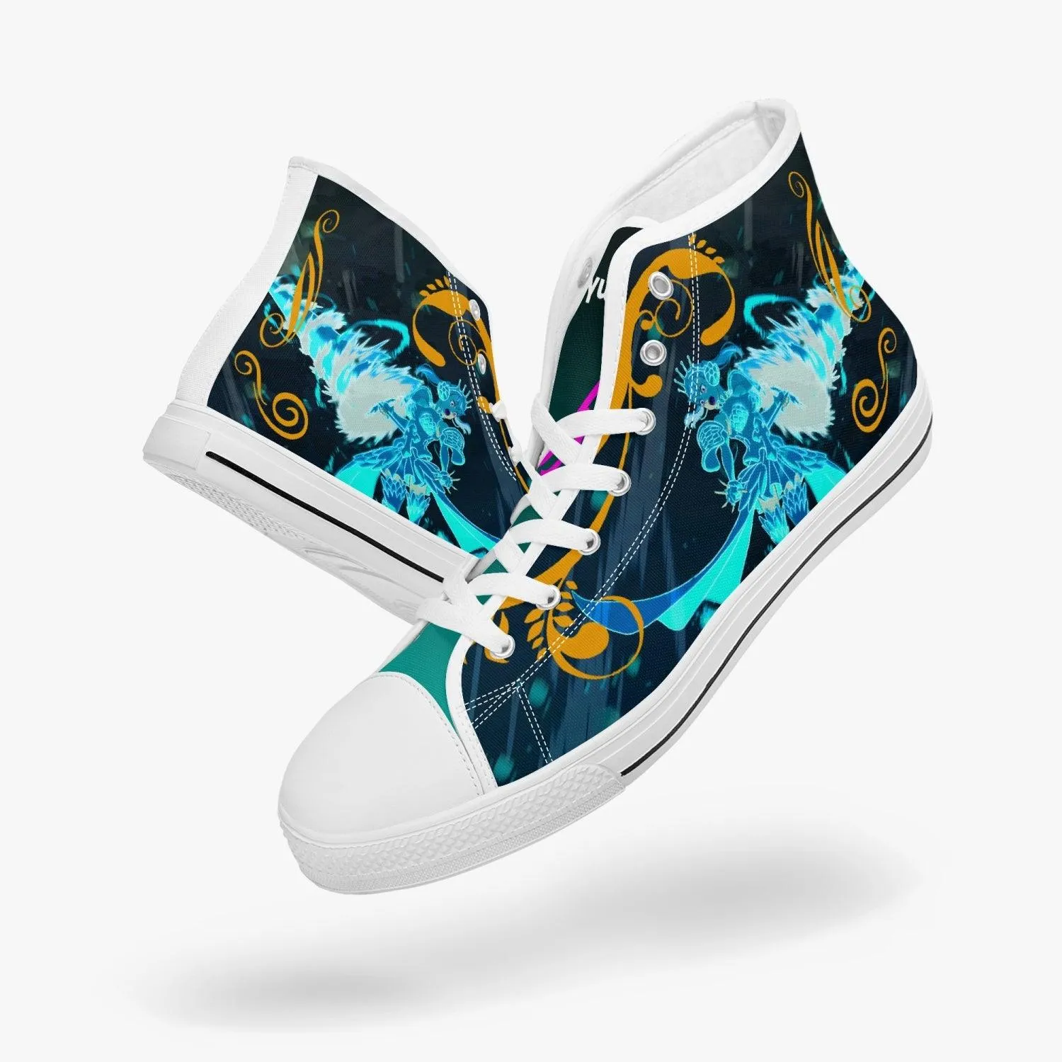Black Clover Noelle Silva A-Star Mid Anime Shoes