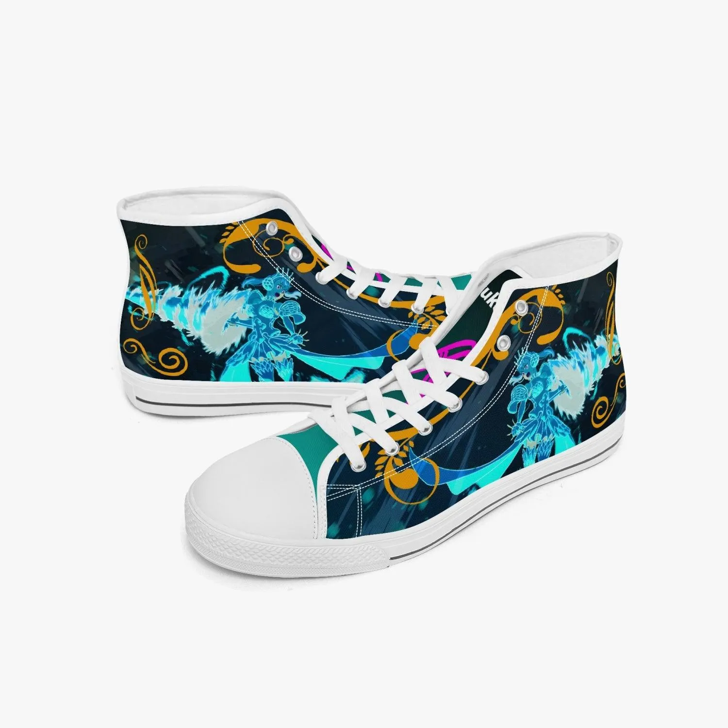 Black Clover Noelle Silva A-Star Mid Anime Shoes