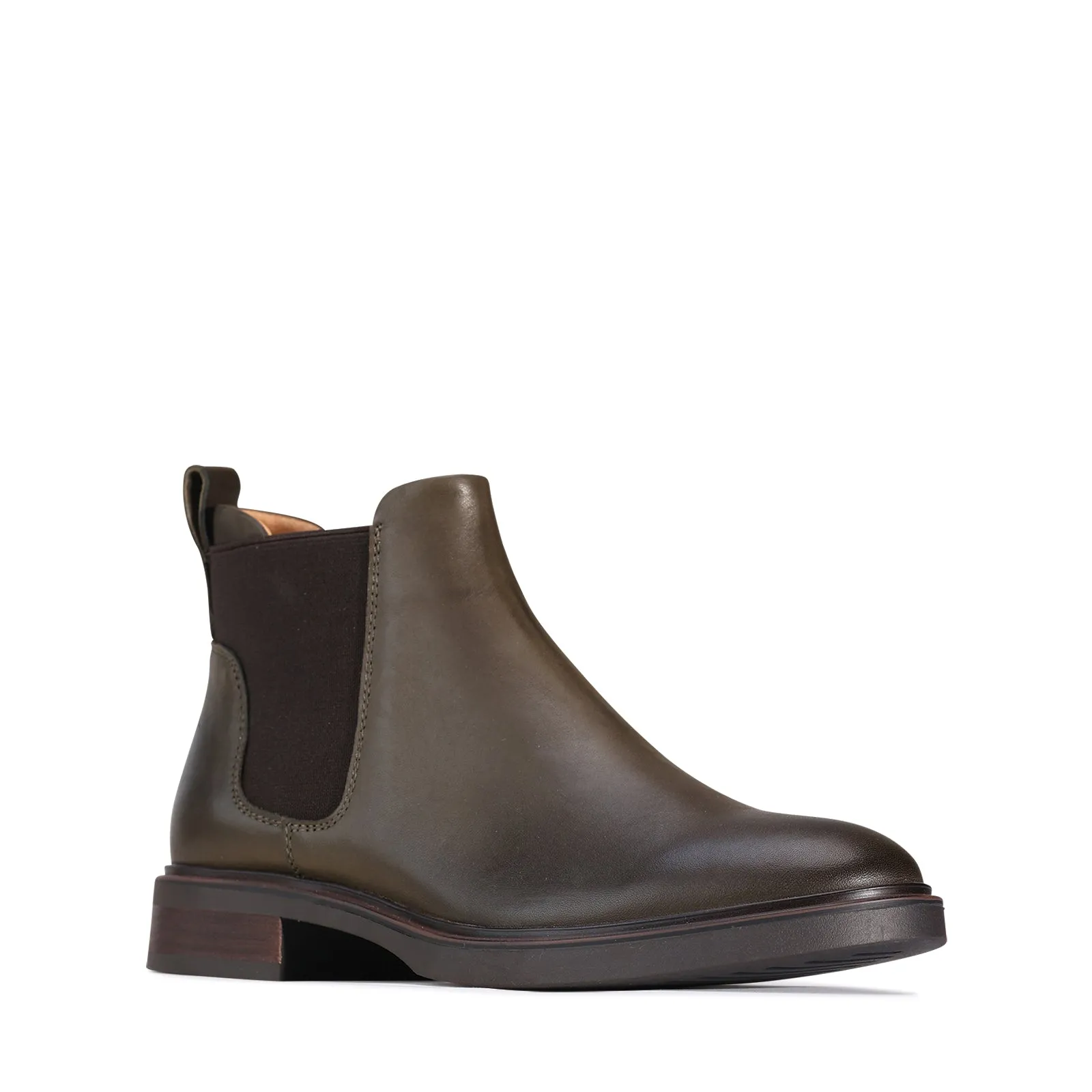 BLAIZ LEATHER LOW CUT CHELSEA BOOTS
