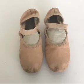 Bloch Full Sole Leather Ballet Shoes (Child Size 1.5B)- Second Hand
