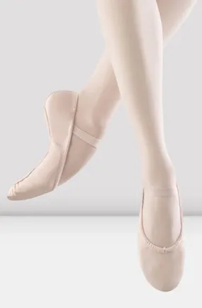Bloch S0205L Dansoft Womens Full Sole Theatrical Pink Leather Ballet Shoes