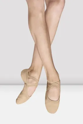 Bloch S0284M Mens Performa Sand Color Stretch Canvas Ballet Shoes