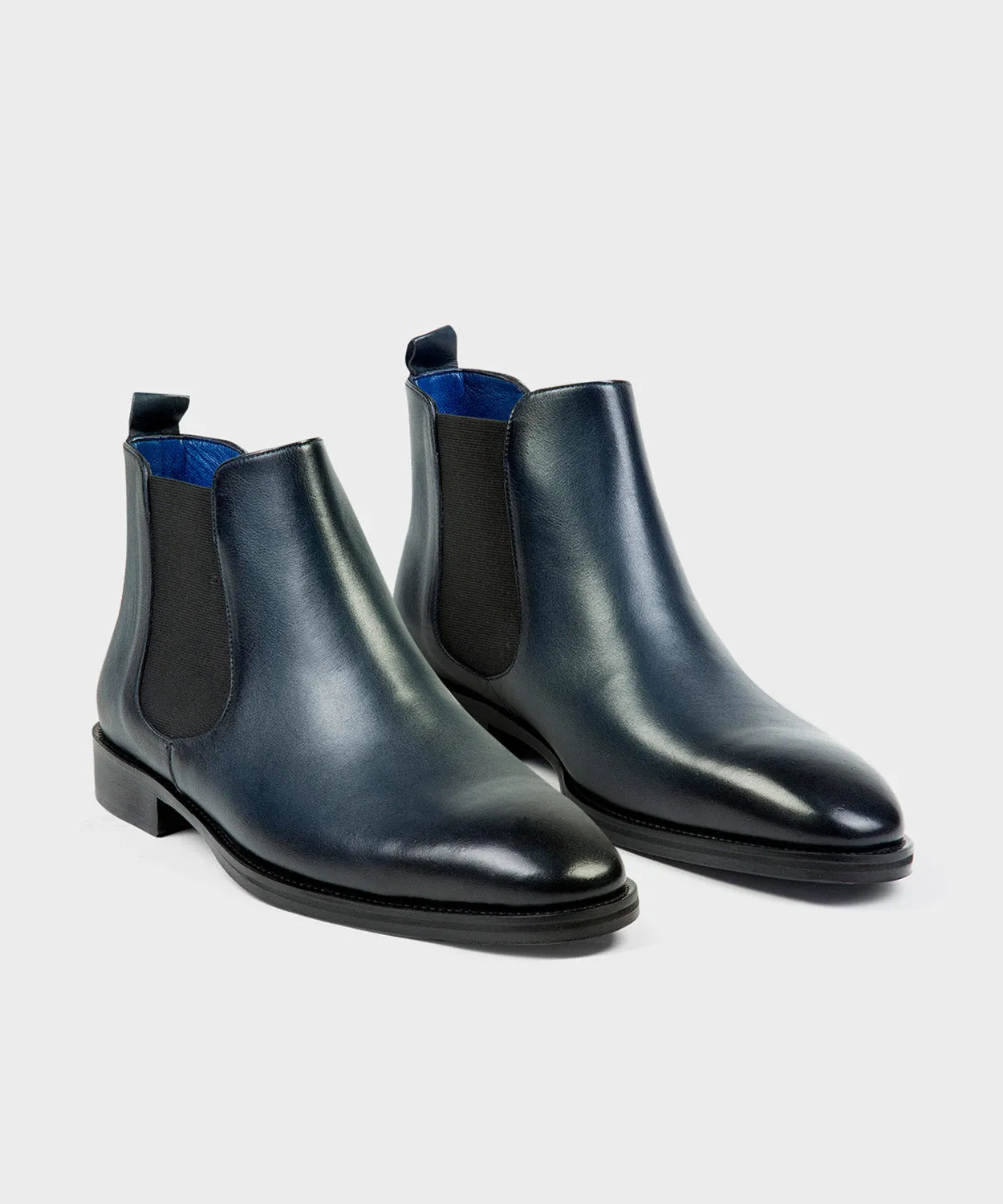 Blue Chelsea Boot