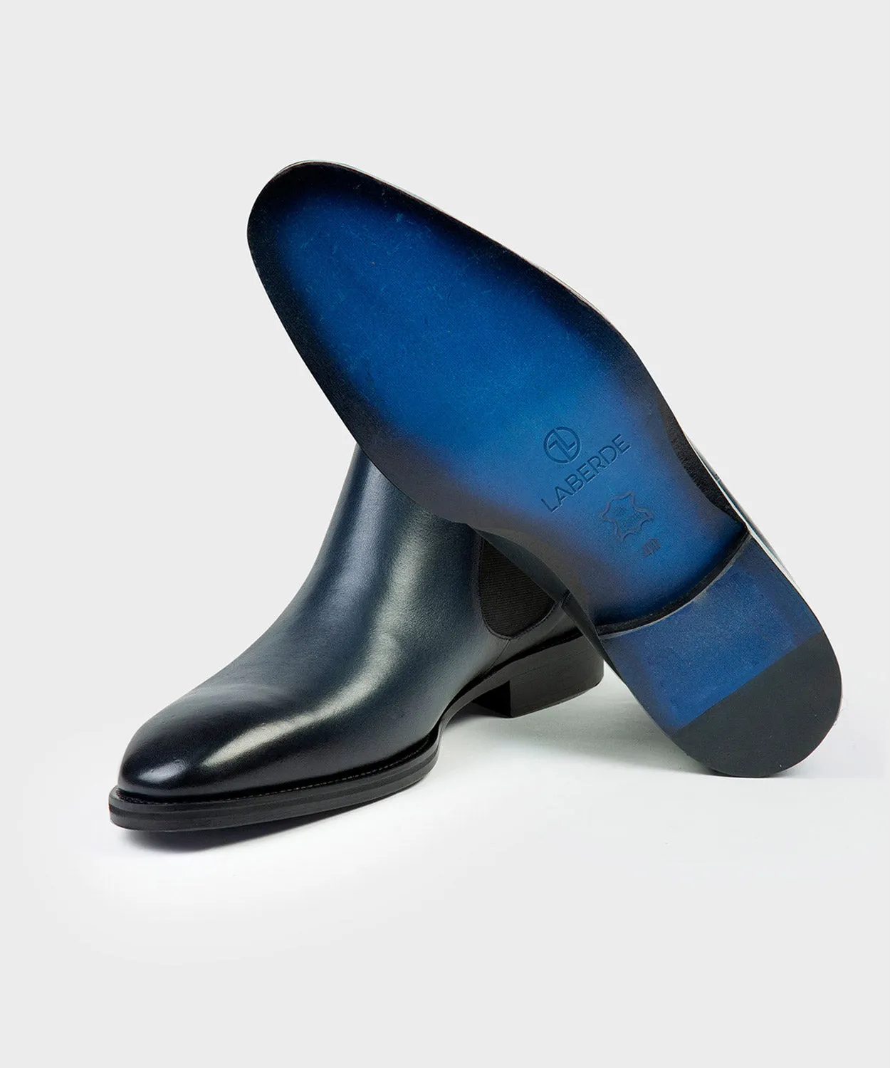 Blue Chelsea Boot