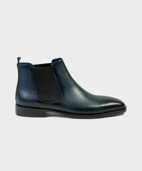 Blue Chelsea Boot