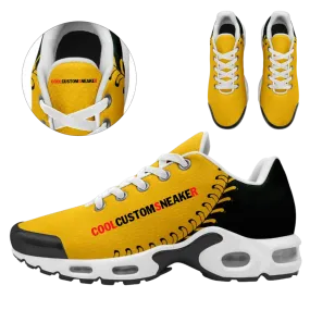 Coolcustomsneaker Personalized Bright colors Sneakers, Custom Pumpkin color Shoes, Unisex Sport Shoes