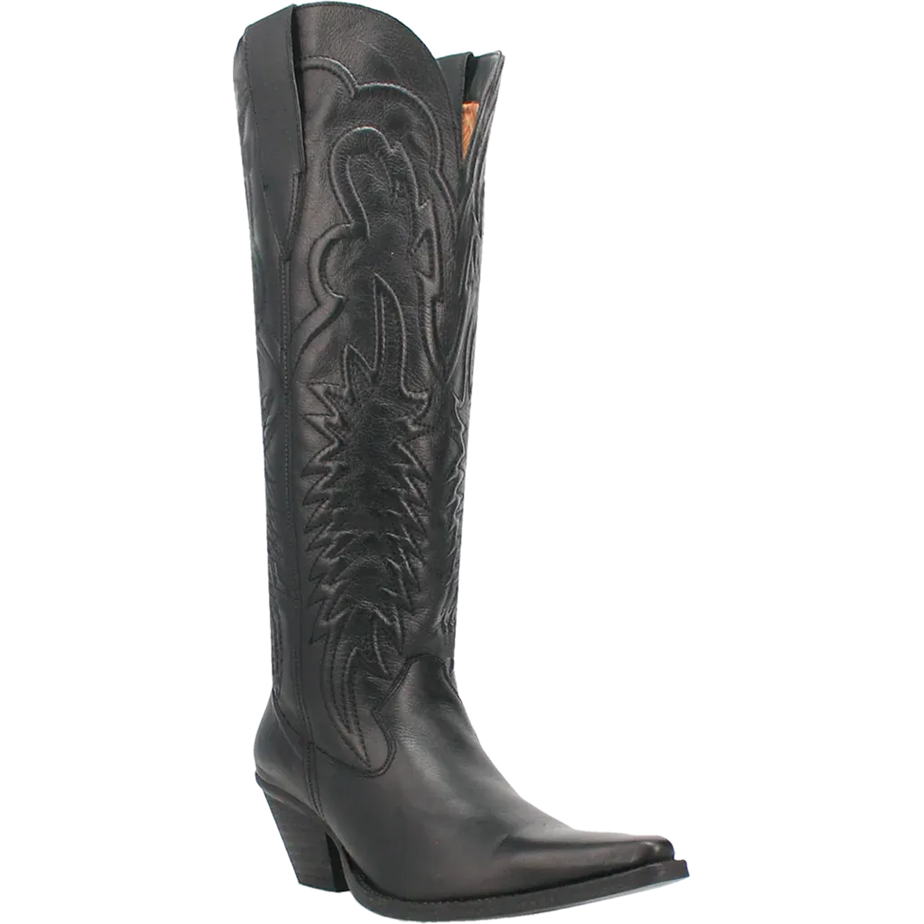Dingo Women's Raisin Kane Western Boot in Black