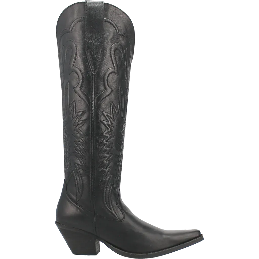 Dingo Women's Raisin Kane Western Boot in Black