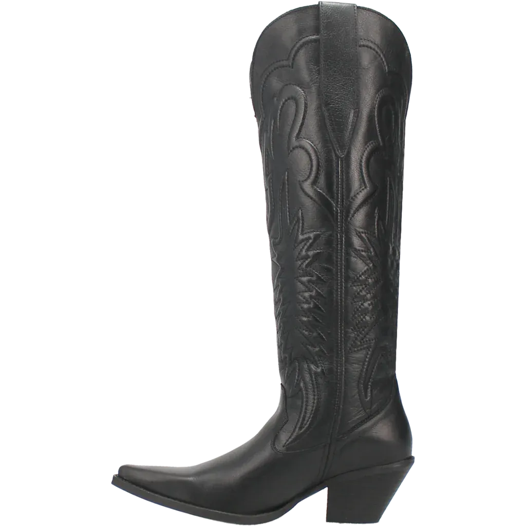 Dingo Women's Raisin Kane Western Boot in Black
