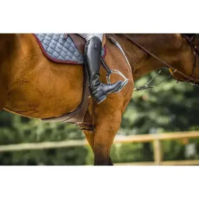 Equitheme Tall Adult Competition Riding Boots With Laces  Height 48cm | Calf 40cm