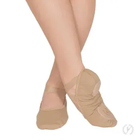 Eurotard A1004A Assemblé Split Sole Canvas Ballet Slipper - Adult - Tan