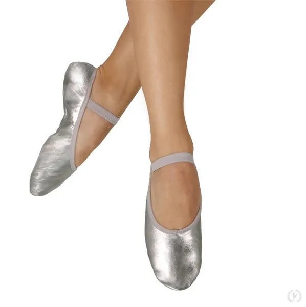 Eurotard A2001C Child Metallic Full Sole Leather Ballet Slipper