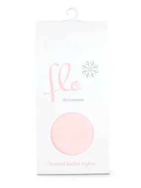 FLO DANCEWEAR GIRLS FOOTED BALLET TIGHTS