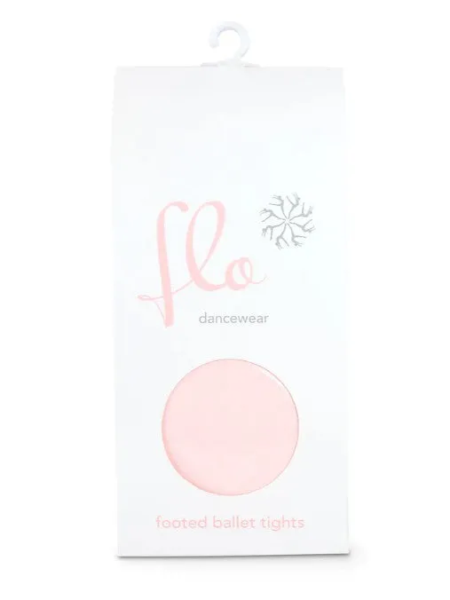 FLO DANCEWEAR GIRLS FOOTED BALLET TIGHTS