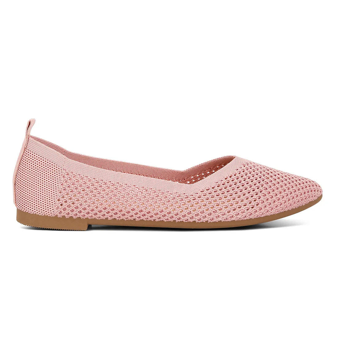 Fly Knit Slip-On Ballerinas