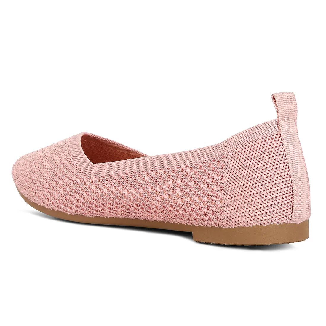Fly Knit Slip-On Ballerinas