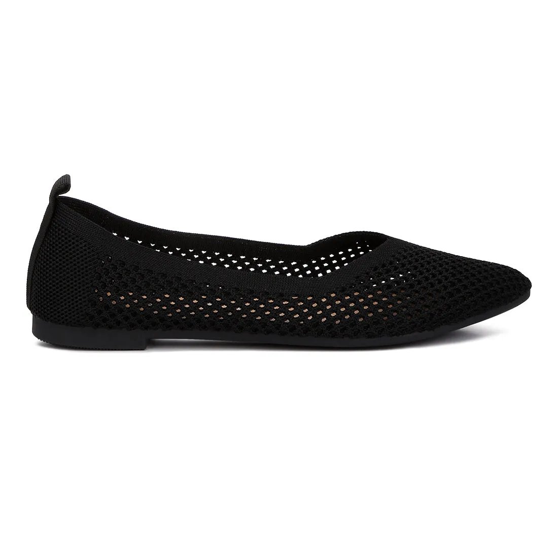 Fly Knit Slip-On Ballerinas