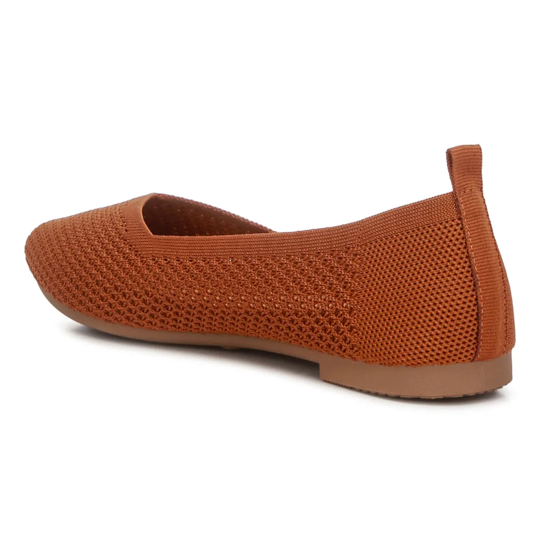 Fly Knit Slip-On Ballerinas