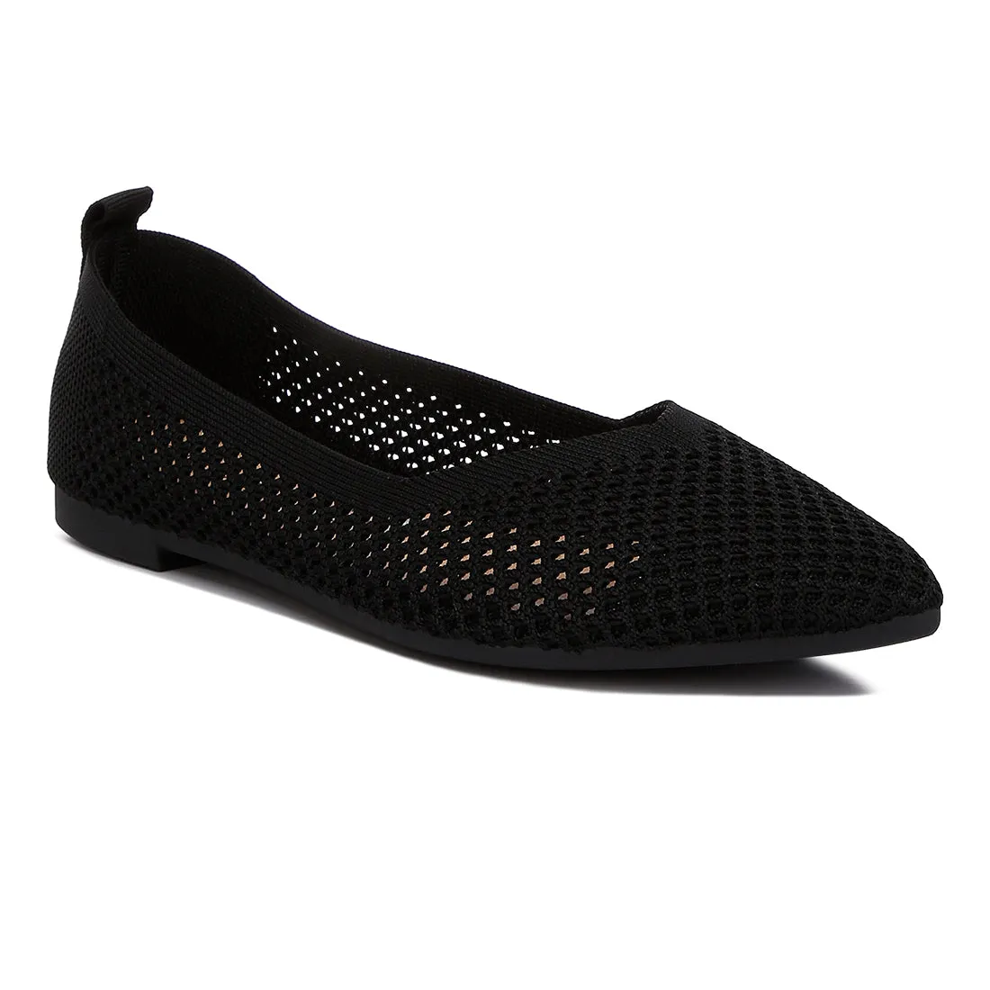 Fly Knit Slip-On Ballerinas