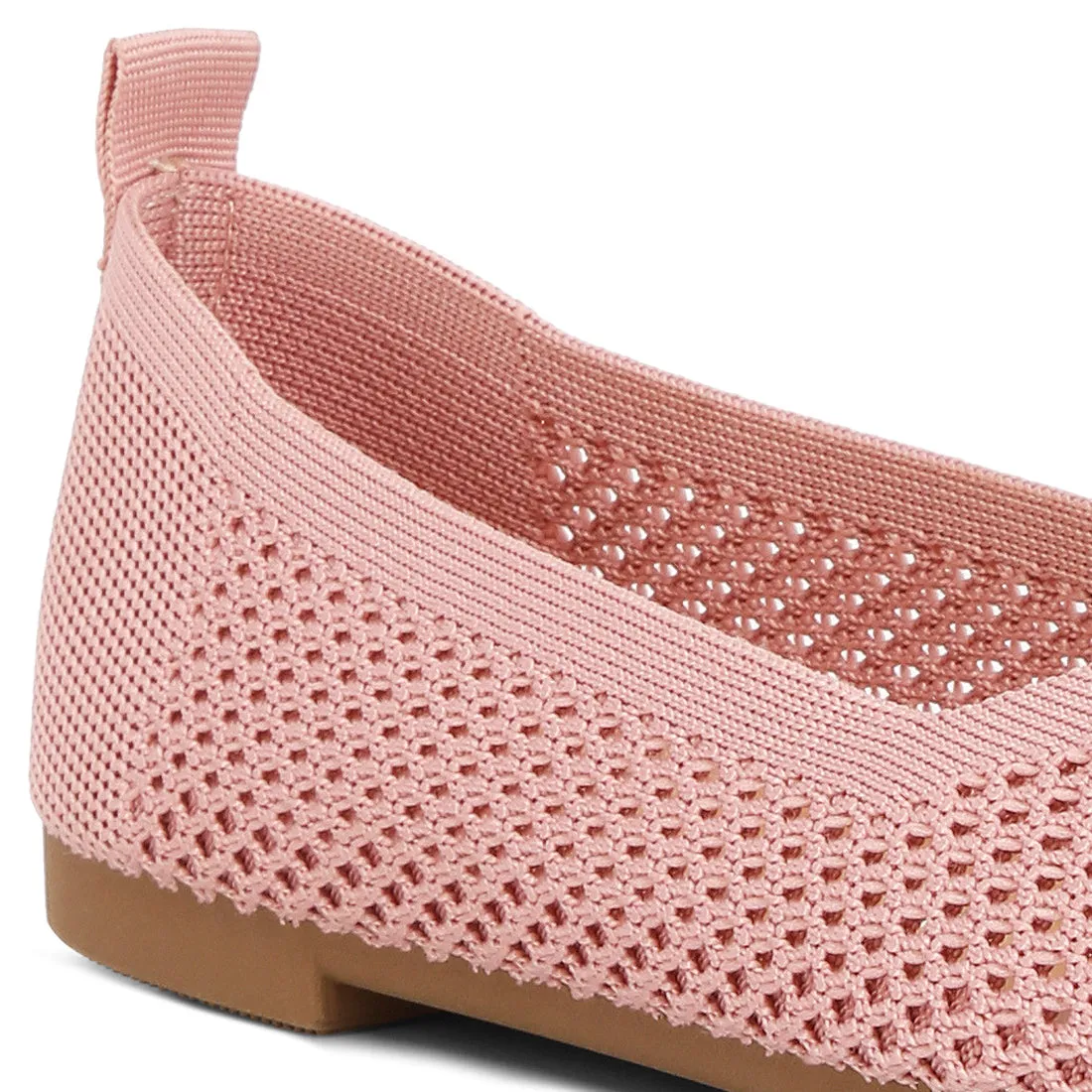 Fly Knit Slip-On Ballerinas