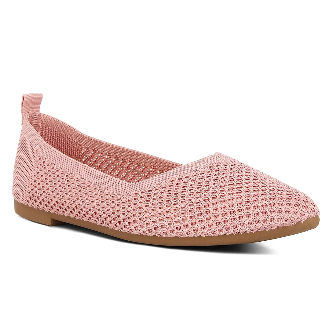 Fly Knit Slip-On Ballerinas