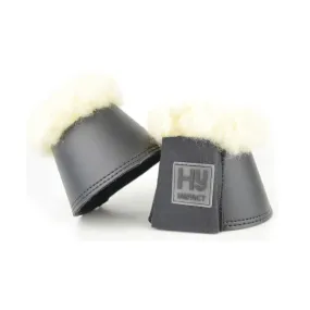 Hy Equestrian Lambskin Over Reach Boots