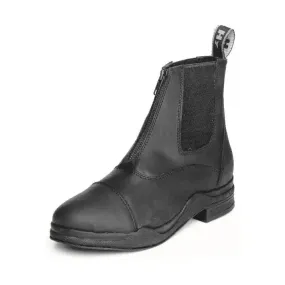 Hy Equestrian Wax Leather Zip Boot