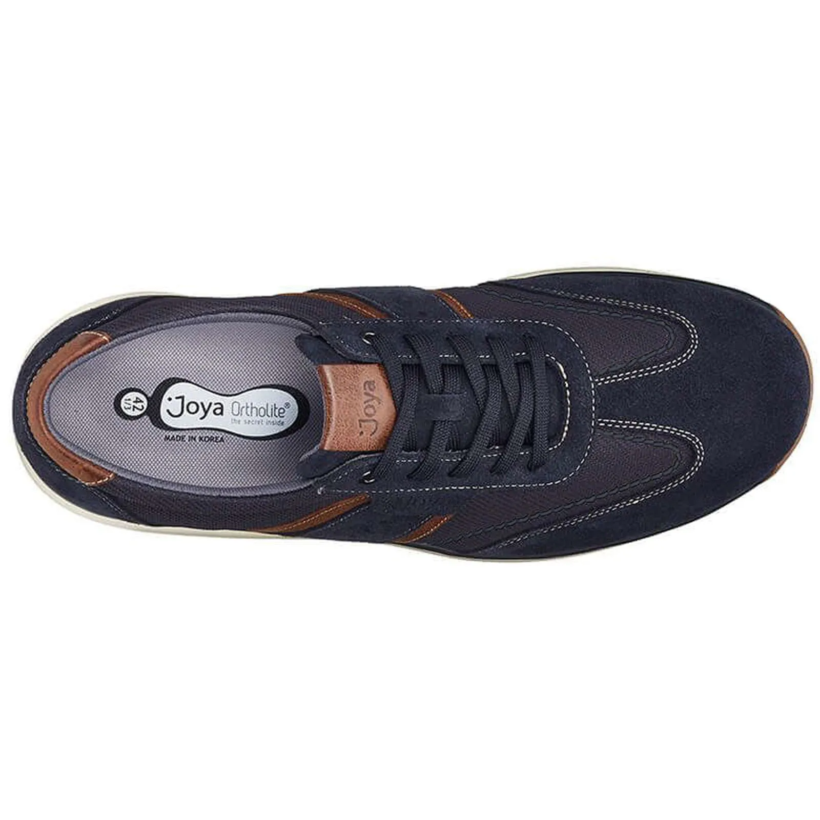 Joya David Leather & Textile Men's Trainers