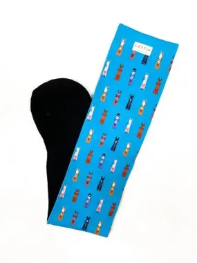 Lettia Adult Hip Horses Padded Boot Socks