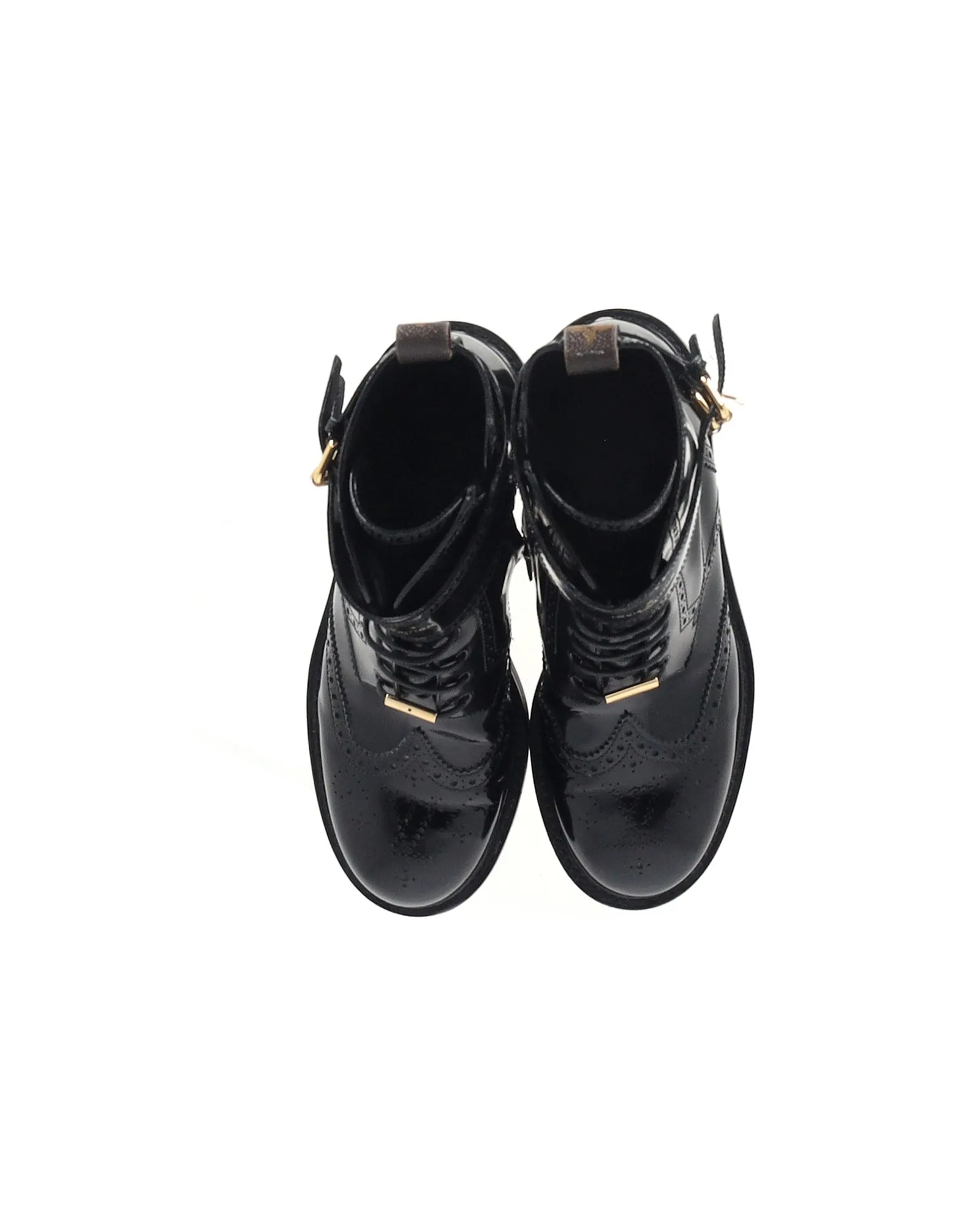Louis Vuitton Midtown Ankle Boots in Black Leather