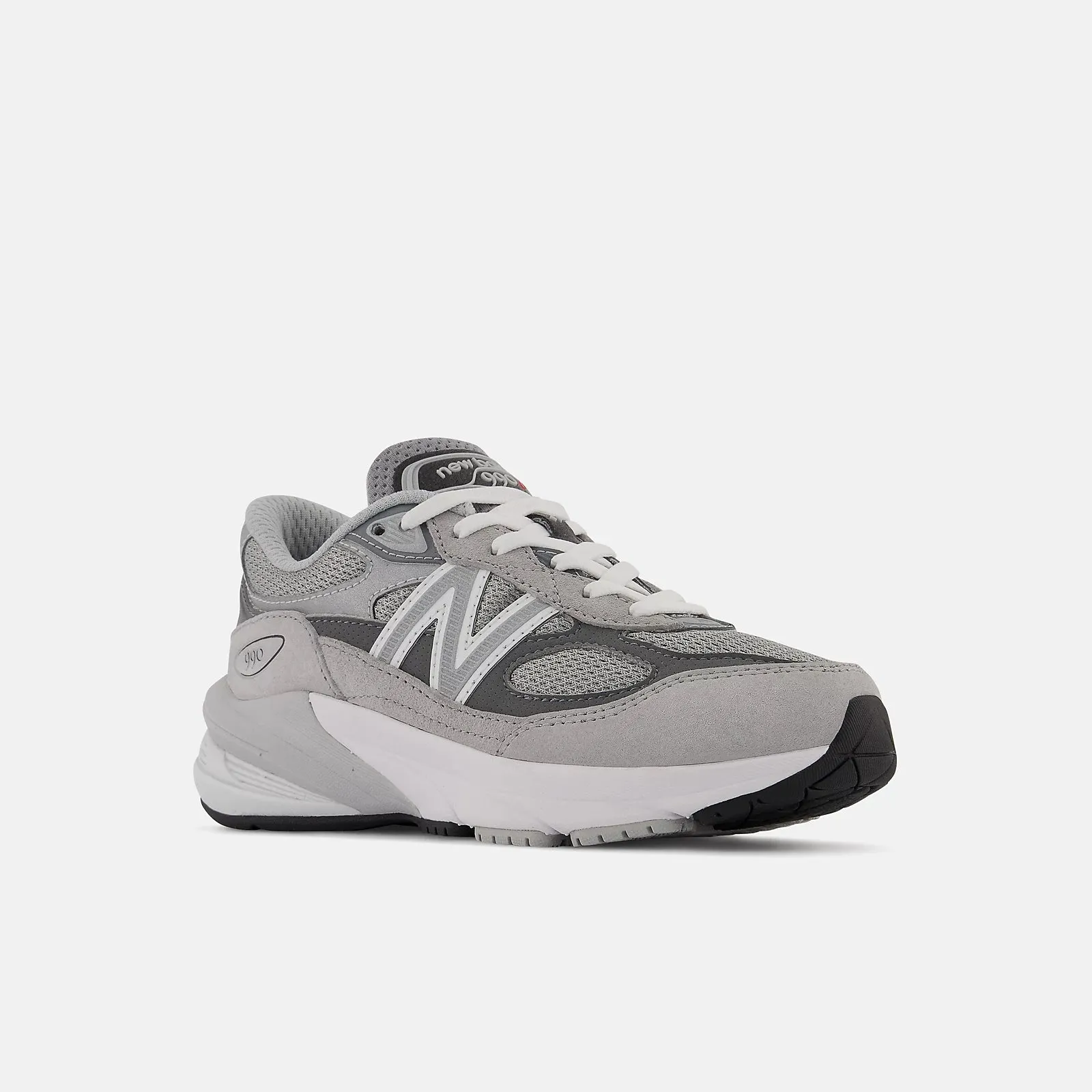 New Balance - FuelCell 990V6 Grey with Silver Kids PC990GL6