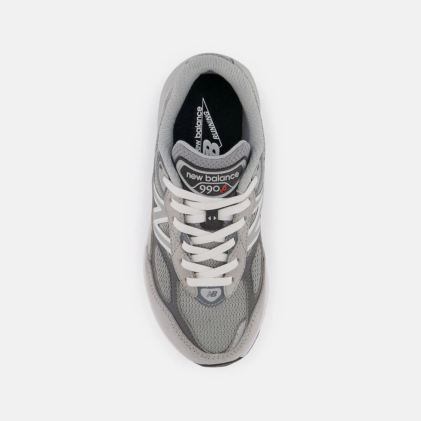 New Balance - FuelCell 990V6 Grey with Silver Kids PC990GL6