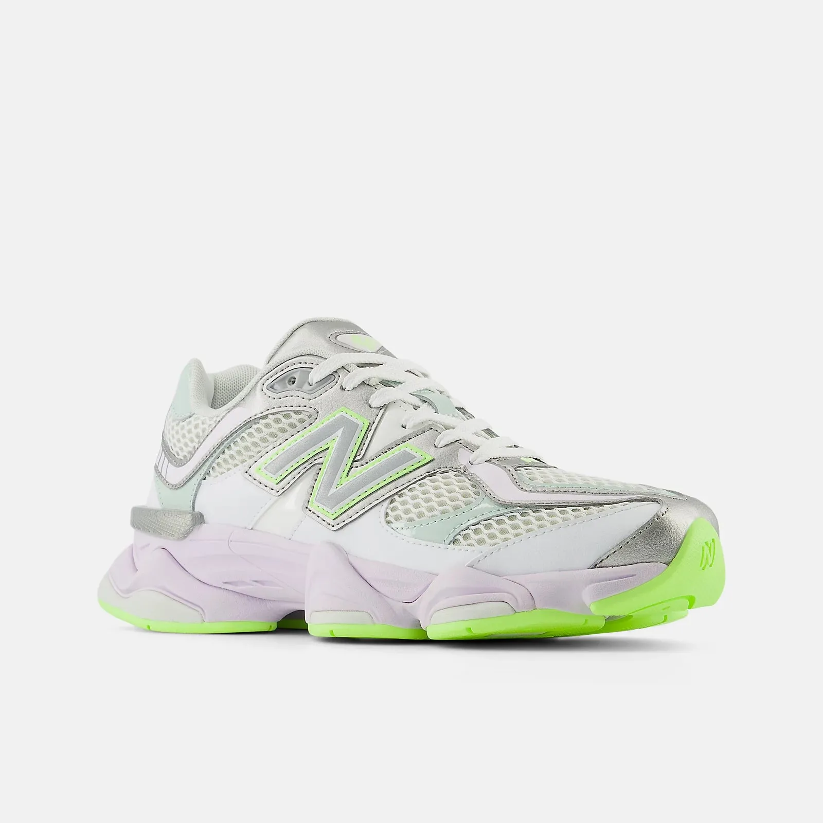 New Balance - U9060AGT White with Silver Metalic and Taro