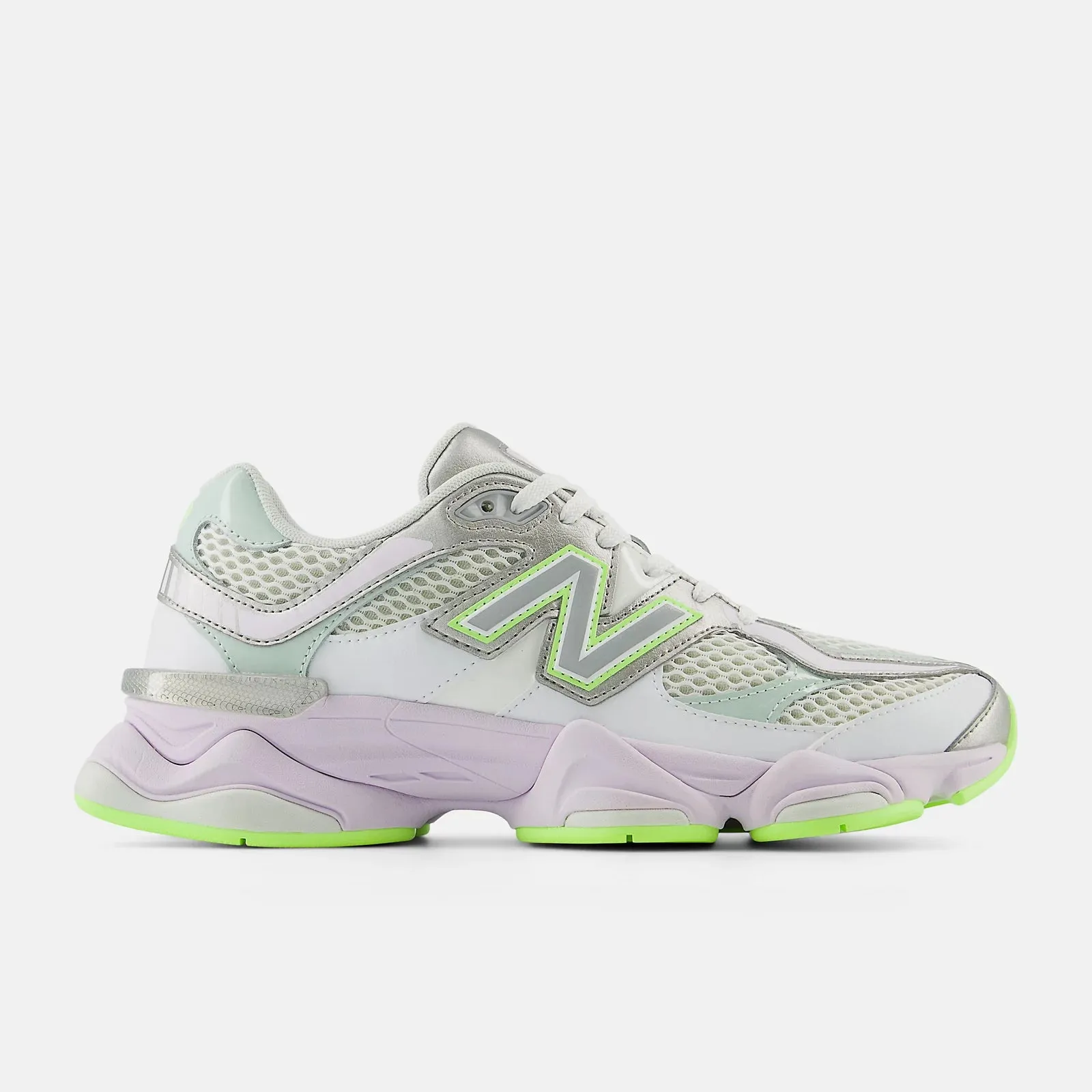 New Balance - U9060AGT White with Silver Metalic and Taro
