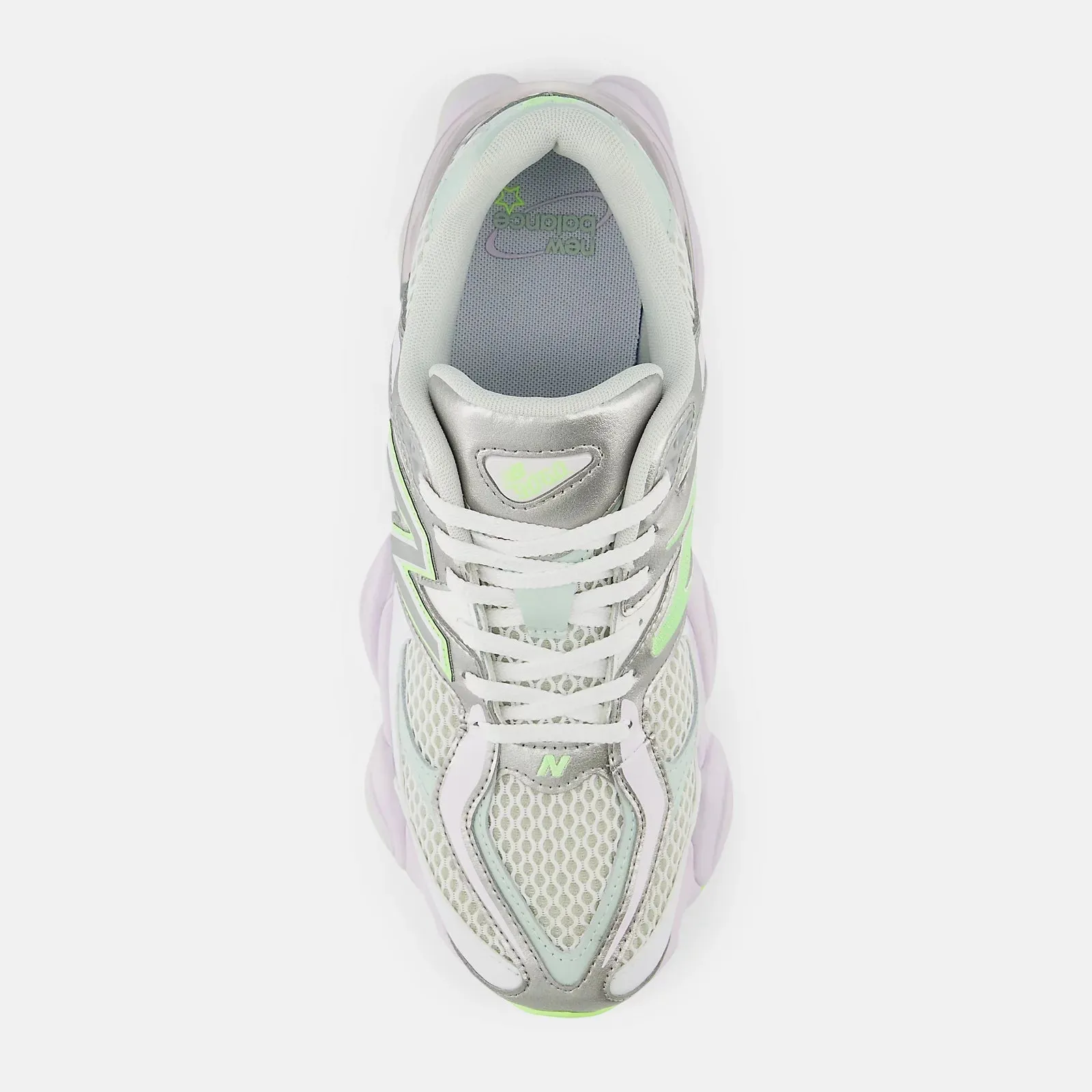 New Balance - U9060AGT White with Silver Metalic and Taro