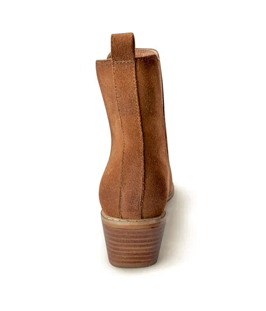 Online Exclusive | Wylie Suede Ankle Boot in Tan