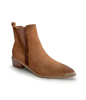 Online Exclusive | Wylie Suede Ankle Boot in Tan
