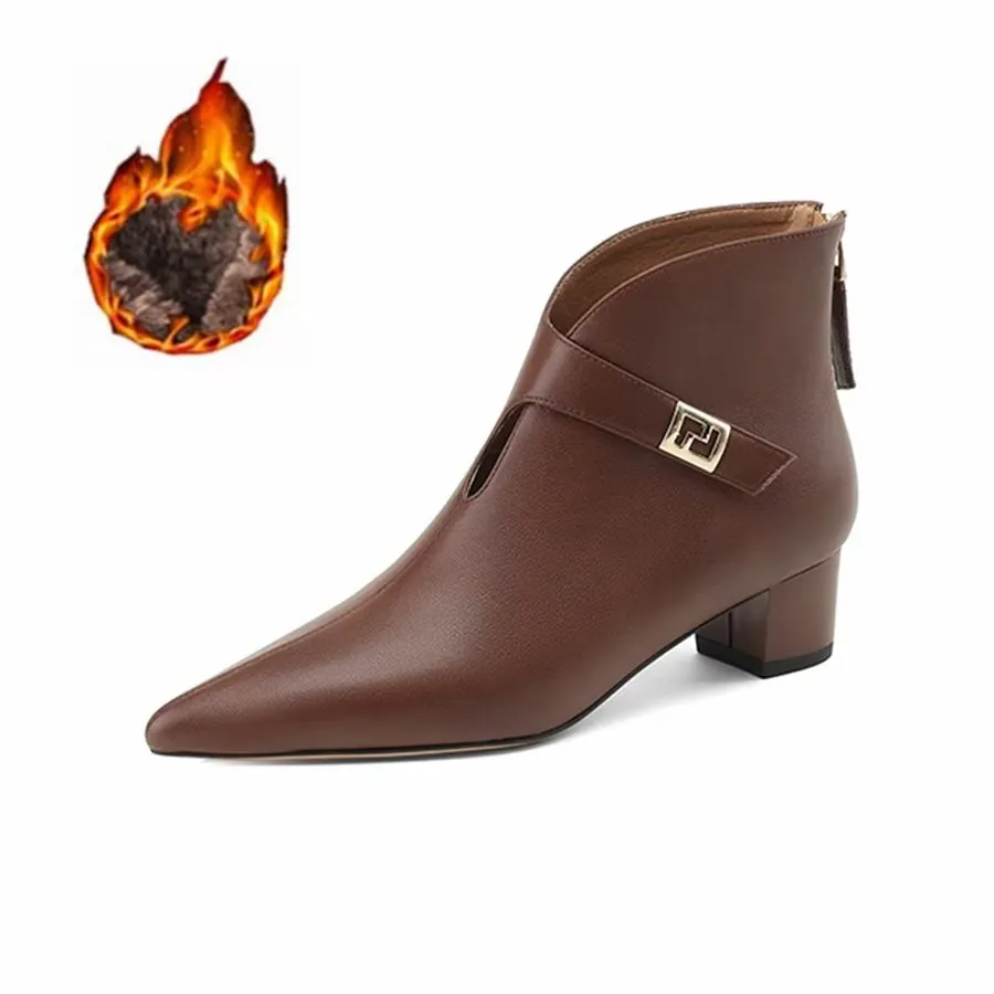 Serpatura Chic Ankle Zip Boots