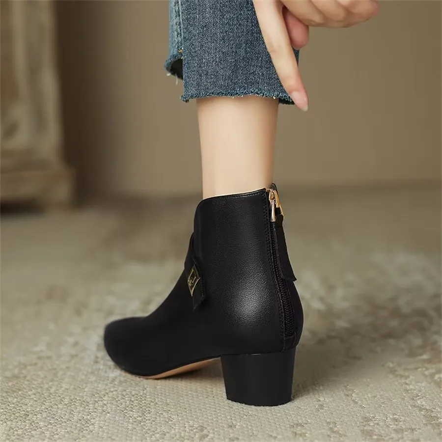 Serpatura Chic Ankle Zip Boots