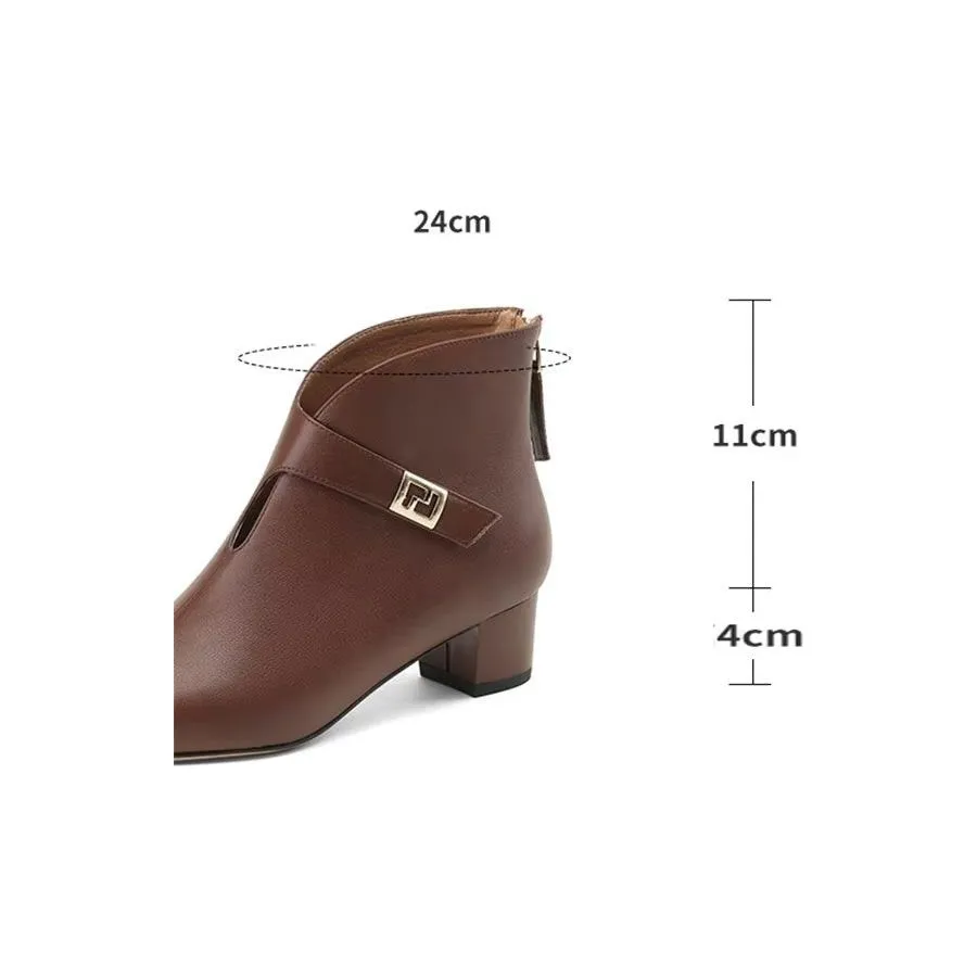 Serpatura Chic Ankle Zip Boots