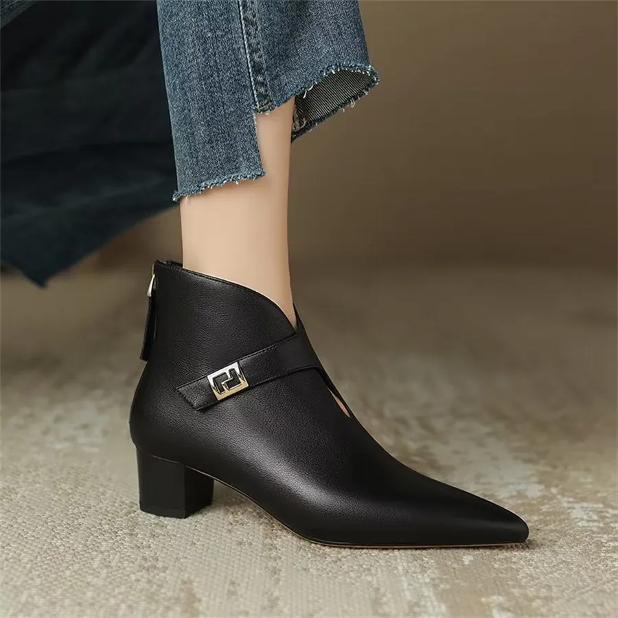Serpatura Chic Ankle Zip Boots