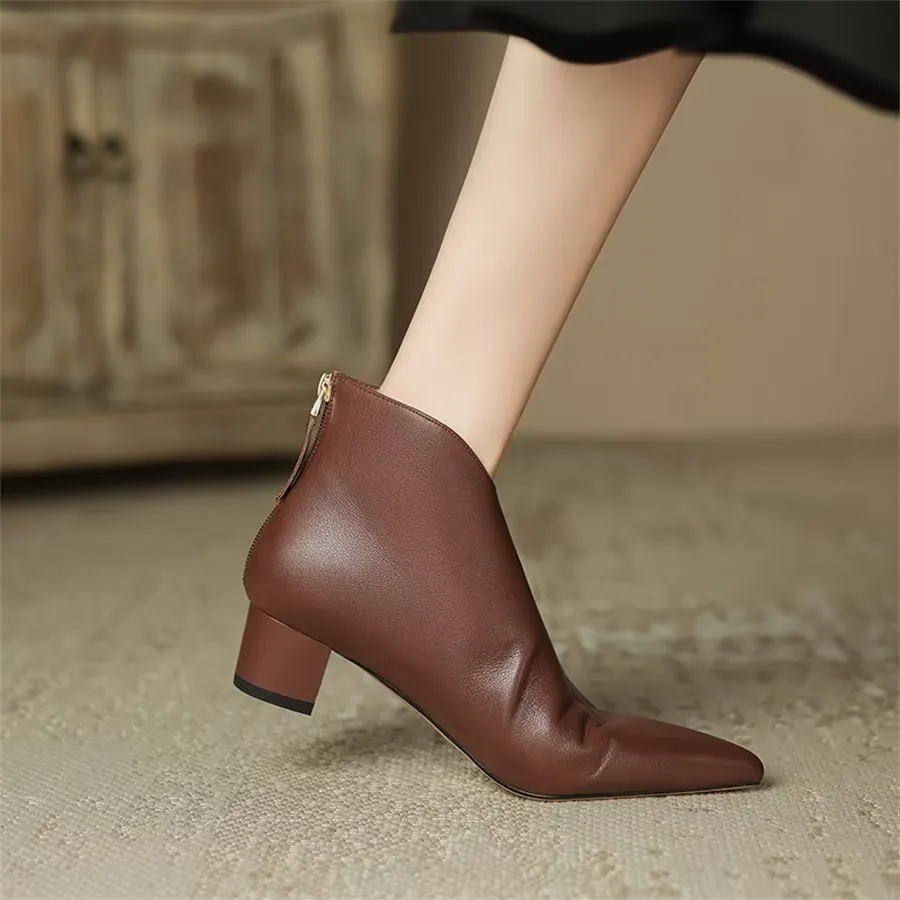 Serpatura Chic Ankle Zip Boots