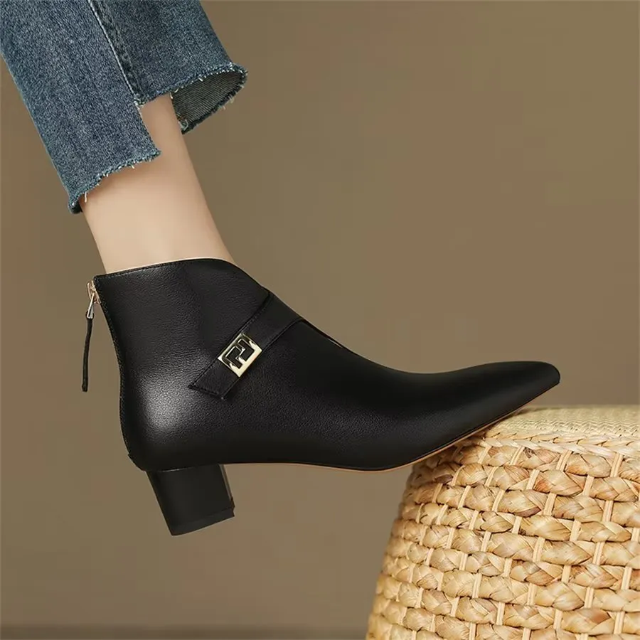 Serpatura Chic Ankle Zip Boots