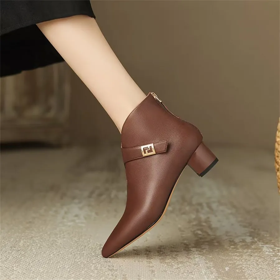Serpatura Chic Ankle Zip Boots